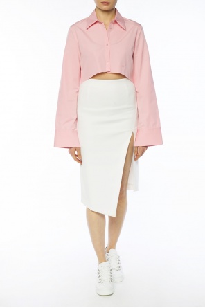 Cropped raw-cut shirt, zdjęcie 2 Cropped raw-cut shirt od Off White
